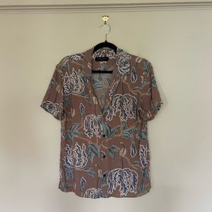 All Saint’s flower shirt size small